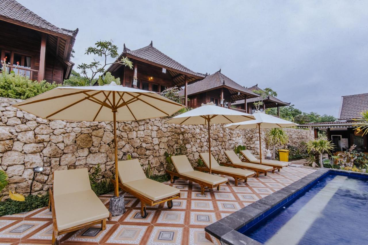 Hotel Sunday Huts Lembongan Esterno foto
